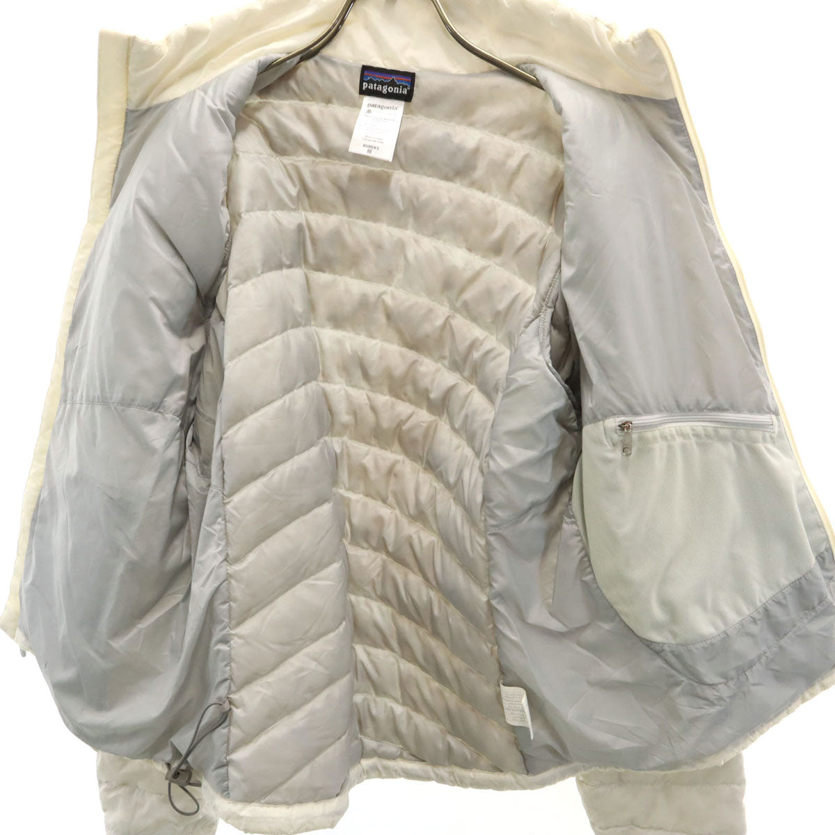 patagonia パタゴニア ダウンジャケット M 白系 84682 アウトドア レディース