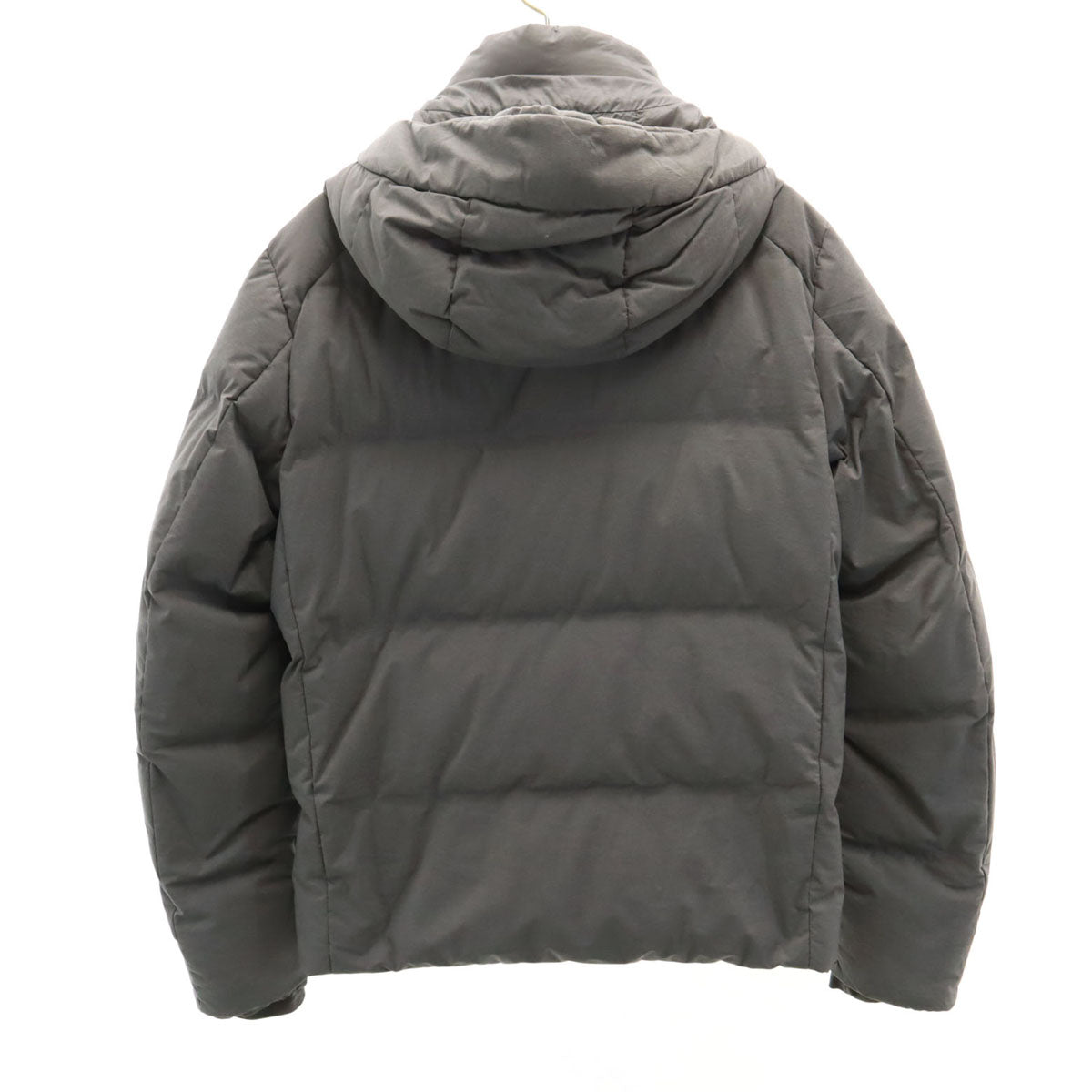 UNIQLO ユニクロ シームレス ダウンパーカー XS グレー メンズ