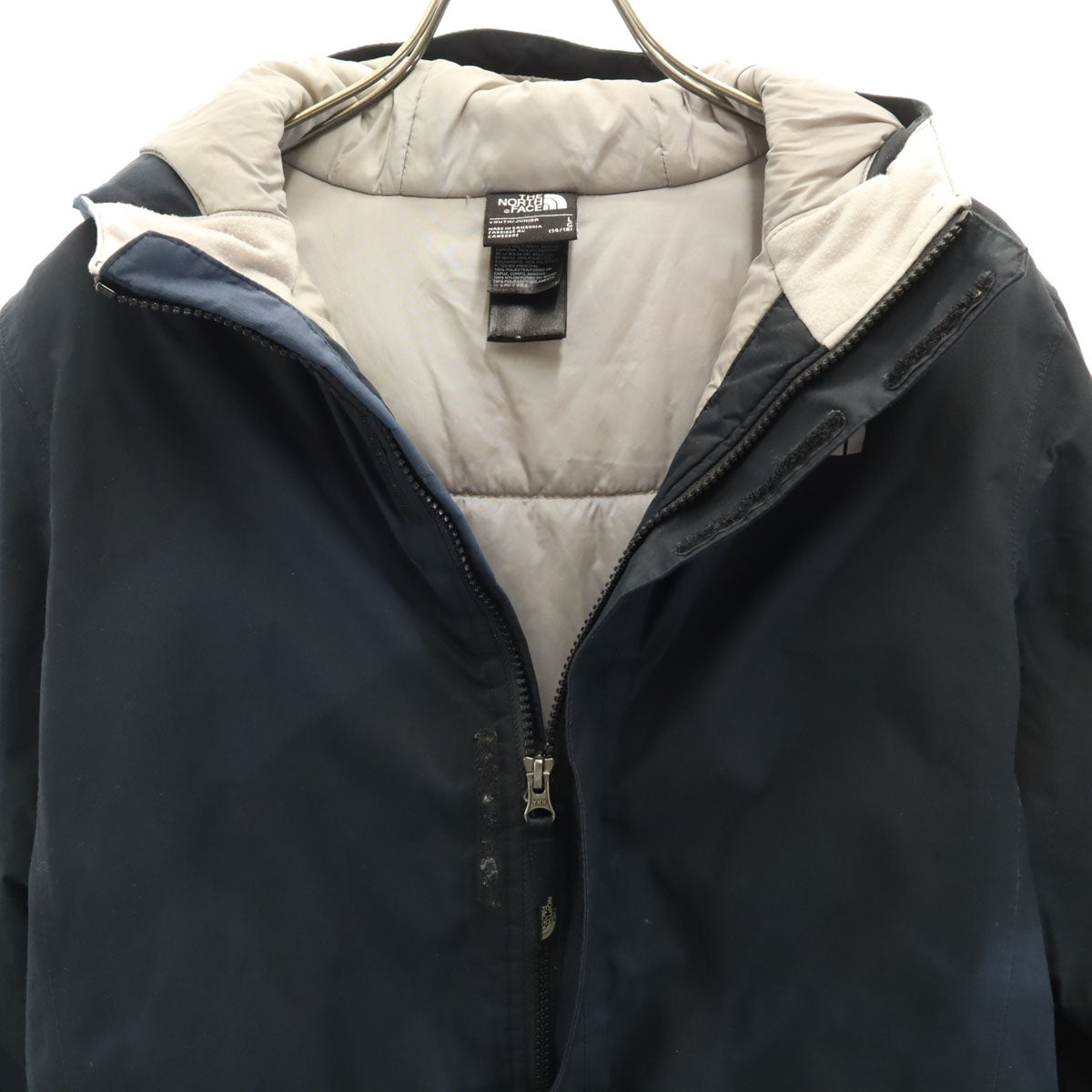 THE NORTH FACE ノースフェイス ジャケット L(14/16) ネイビー アウトドア キッズ