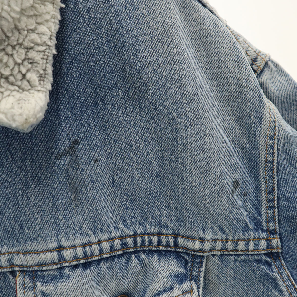 Levi's リーバイス 90s USA製 オールド ボア デニムジャケット 42 ジージャン メンズ