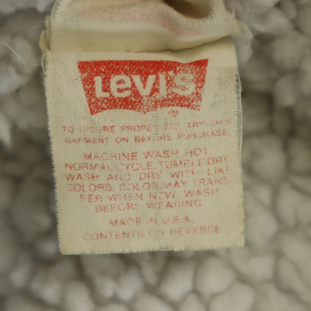 Levi's リーバイス 90s USA製 オールド ボア デニムジャケット 42 ジージャン メンズ