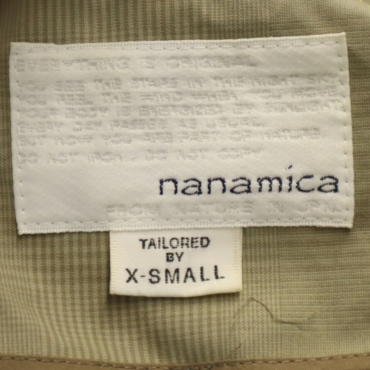 nanamica ナナミカ クルーザー ジャケット XS ベージュ GORE-TEX メンズ
