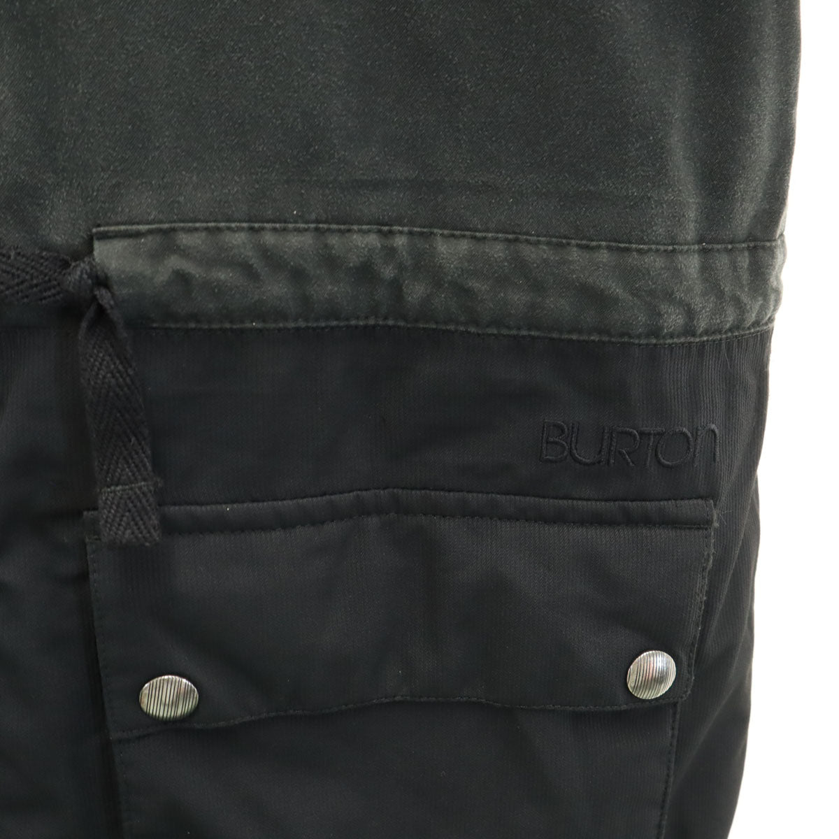 BURTON バートン スノーボード 中綿ジャケット XS チャコールブラック スキー メンズ