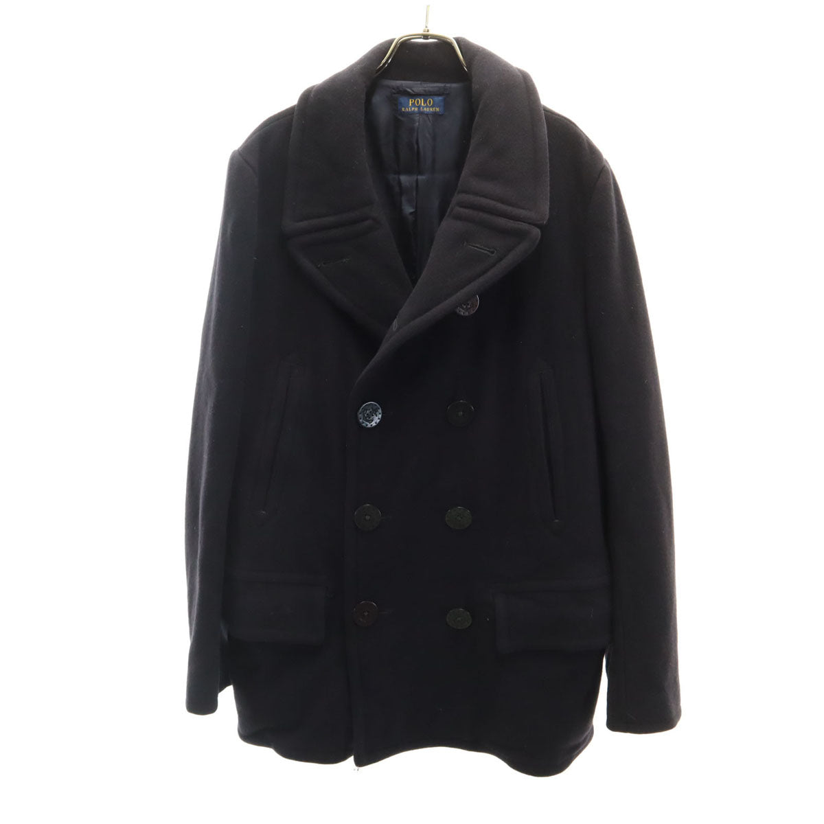 【イタリア製】POLO RALPH LAUREN ピーコート 13スター 紺 M イタリア製】POLO RALPH LAUREN ピーコート 13スター 紺 M