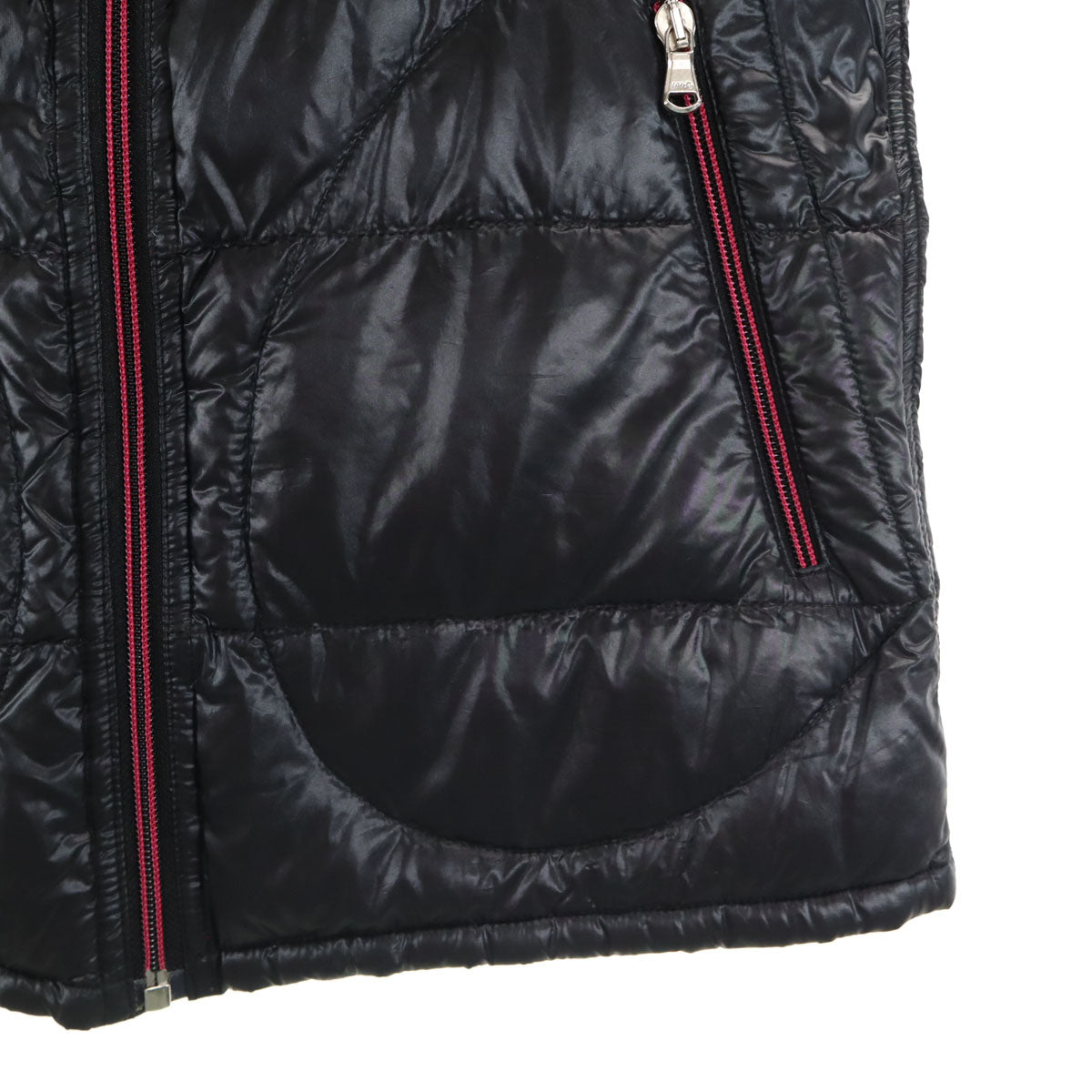 Herno ヘルノ イタリア製 SANRIO サンリオ コラボ ダウンベスト 42 ブラック系 ハローキティ レディース