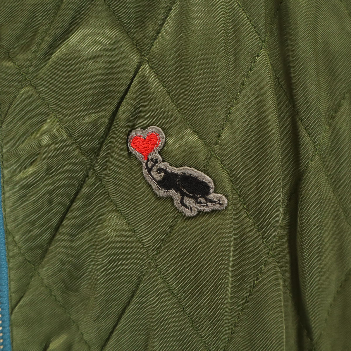 BOHEMIANS ボヘミアンズ リバーシブル スカジャン XS 青紺系 レディース