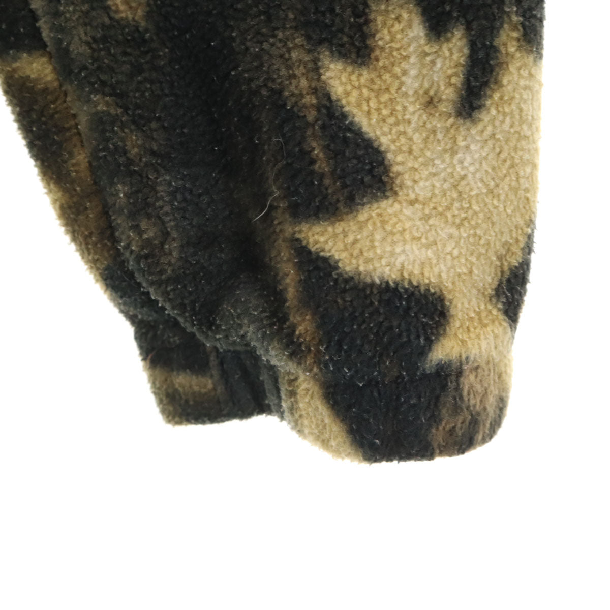 Columbia コロンビア リアルツリー柄 スティーンズ フリースジャケット M ベージュ アウトドア メンズ