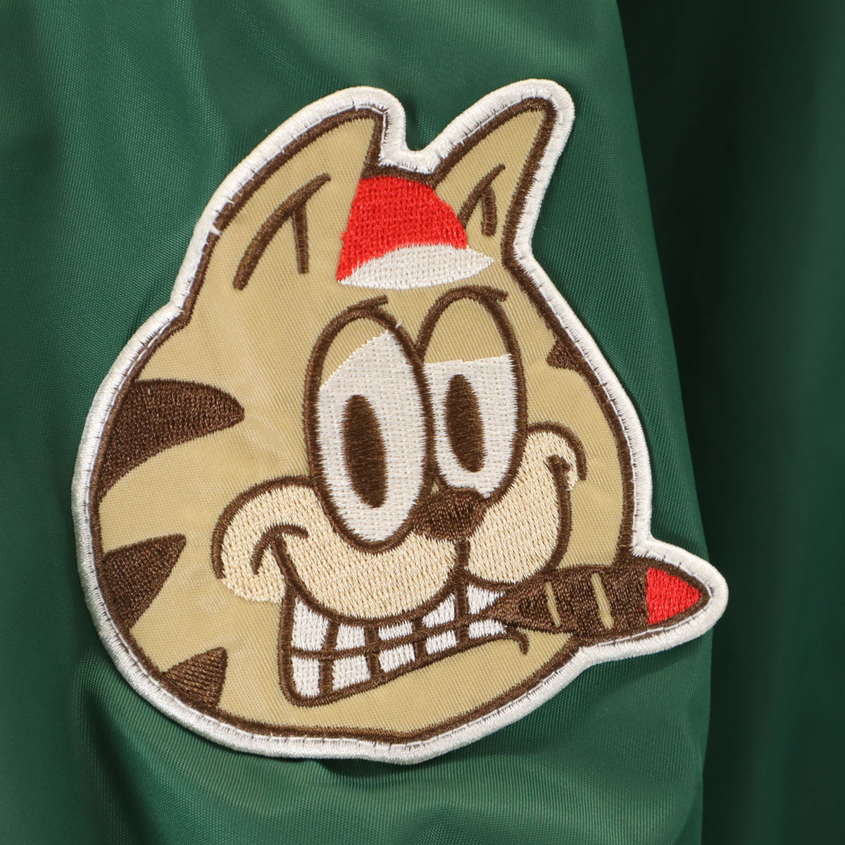 未使用 A'gem エージェム NFL ブルゾン F グリーン 中綿 メンズ