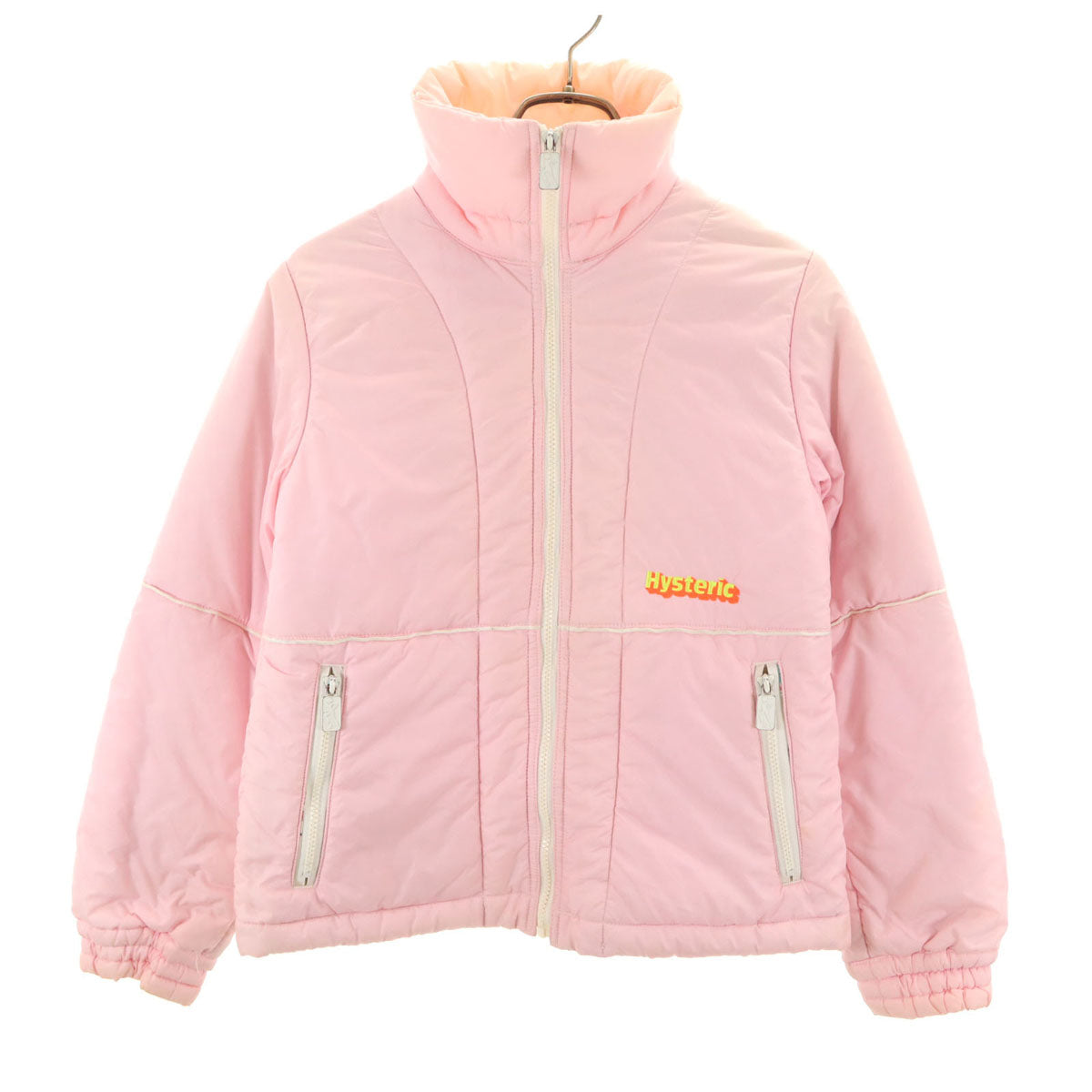 HYSTERIC GLAMOUR ヒステリックグラマー 日本製 中綿ジャケット FREE ピンク レディース
