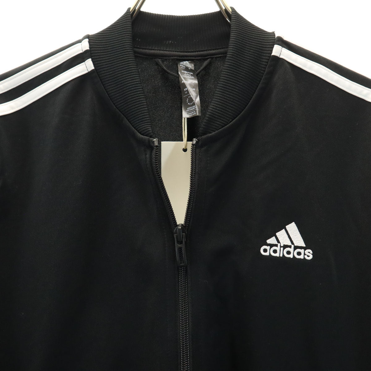未使用 adidas アディダス トラックジャケット 上下 セットアップ L ブラック ジャージ レディース