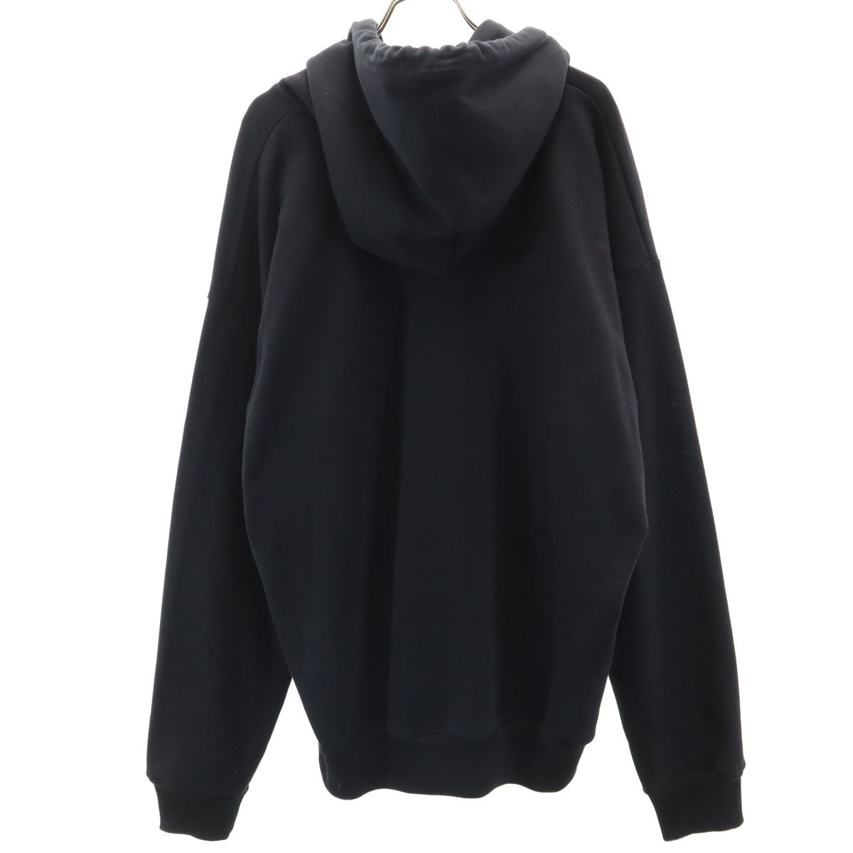 美品 DIESEL ディーゼル 長袖 スウェットパーカー L ブラック メンズ