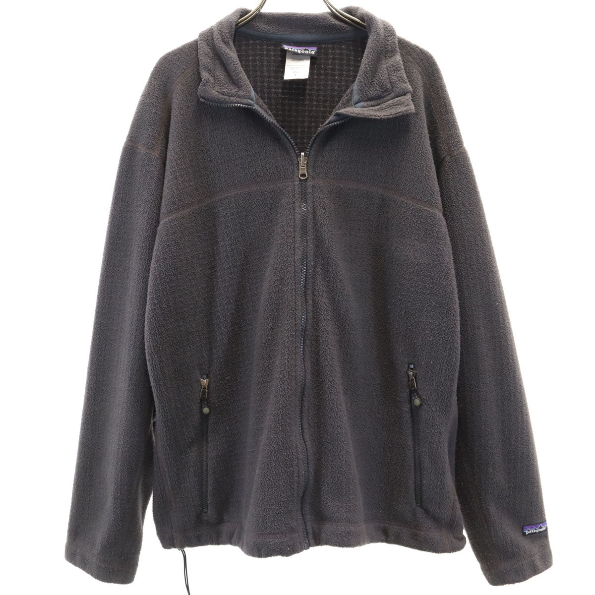 patagonia パタゴニア 長袖 フリースジャケット L グレー アウトドア 25303S6 メンズ