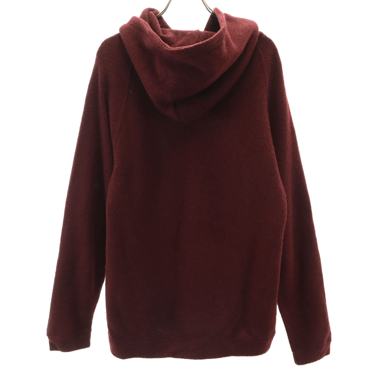 URBAN RESEARCH アーバンリサーチ 日本製 長袖 ニット パーカー M ボルドー メンズ