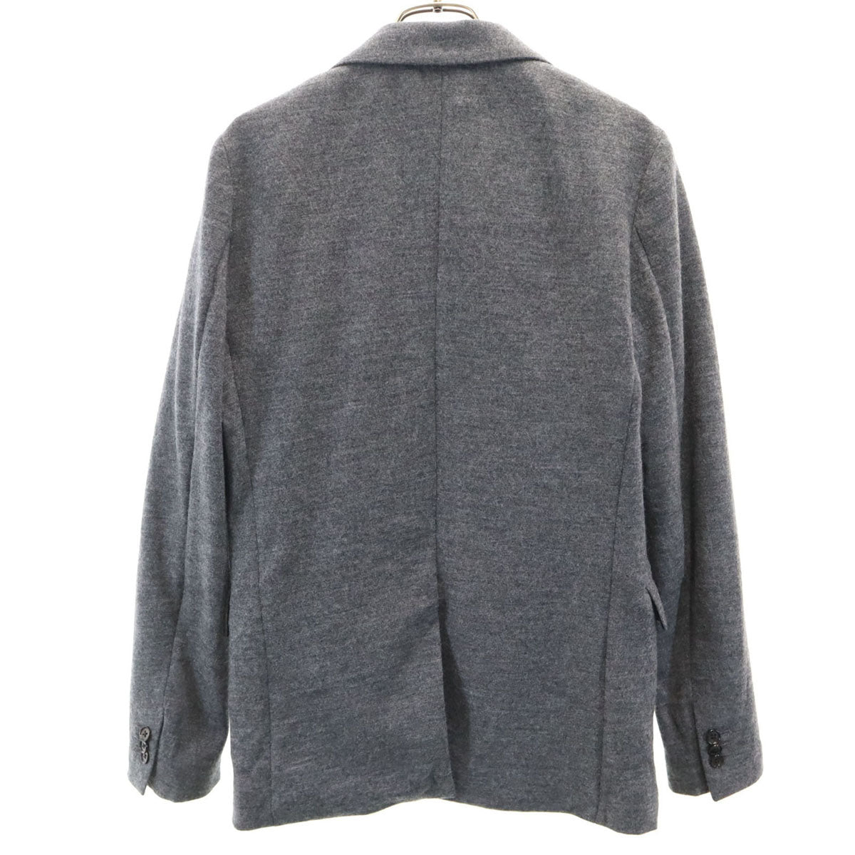 nano universe ナノユニバース テーラードジャケット S グレー メンズ