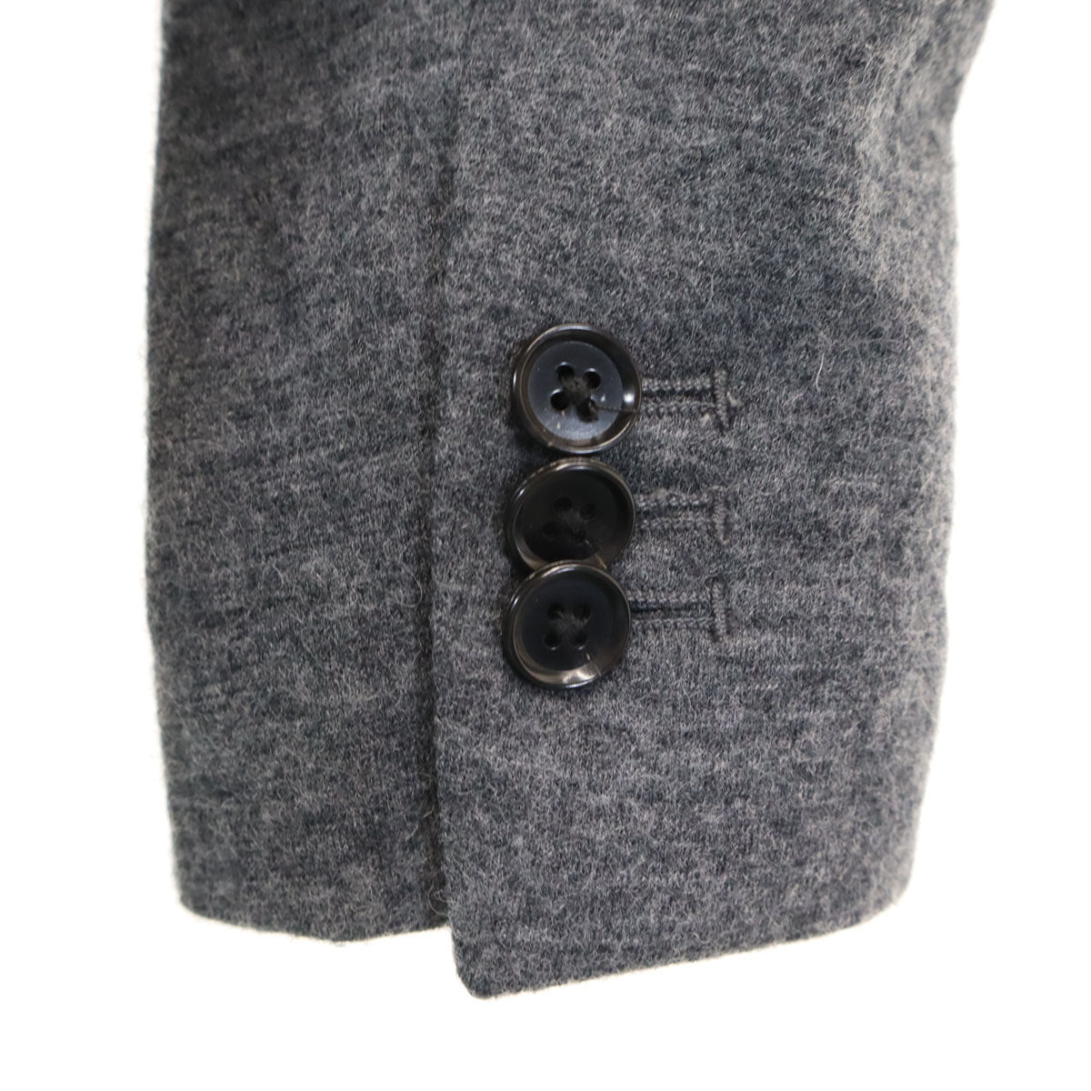 nano universe ナノユニバース テーラードジャケット S グレー メンズ