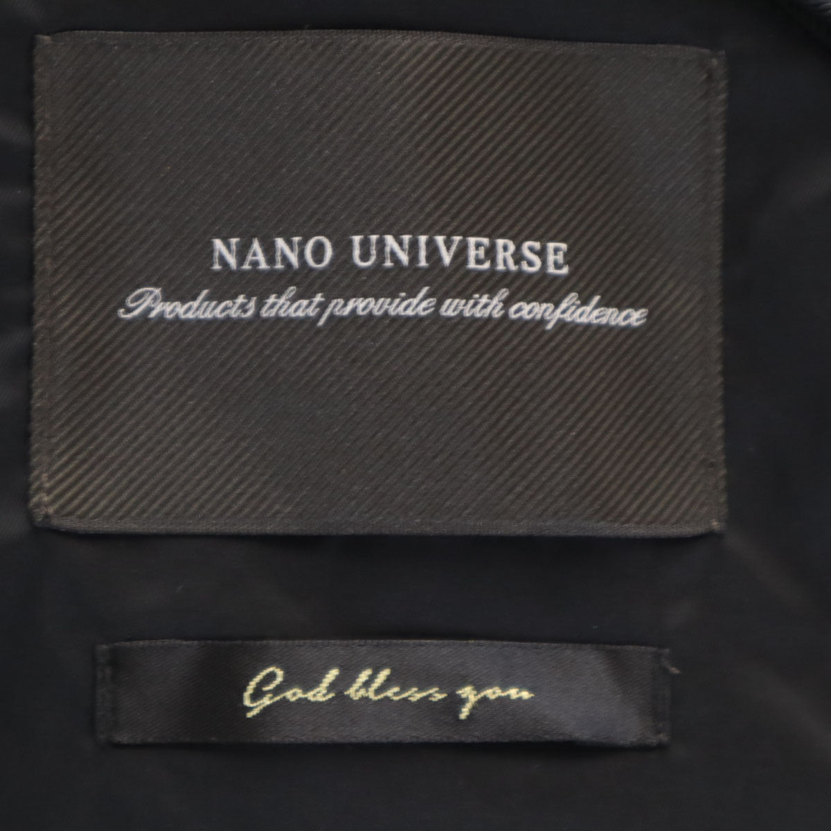 nano universe ナノユニバース テーラードジャケット S グレー メンズ