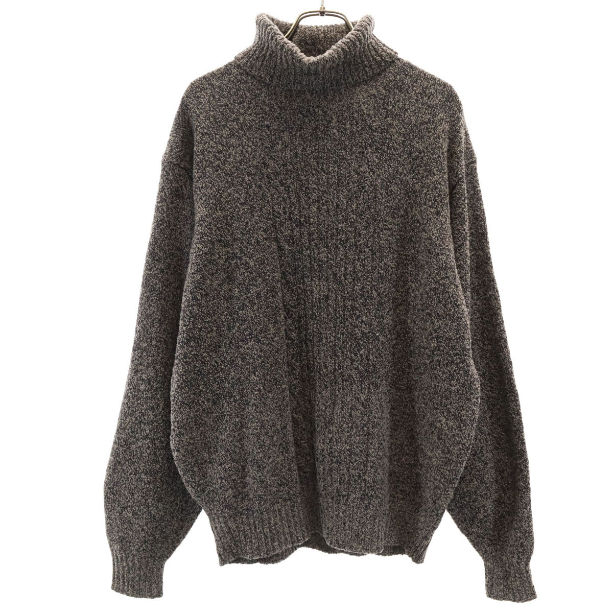 美品 J.PRESS ジェイプレス 長袖 タートルネック セーター M グレー ニット メンズ