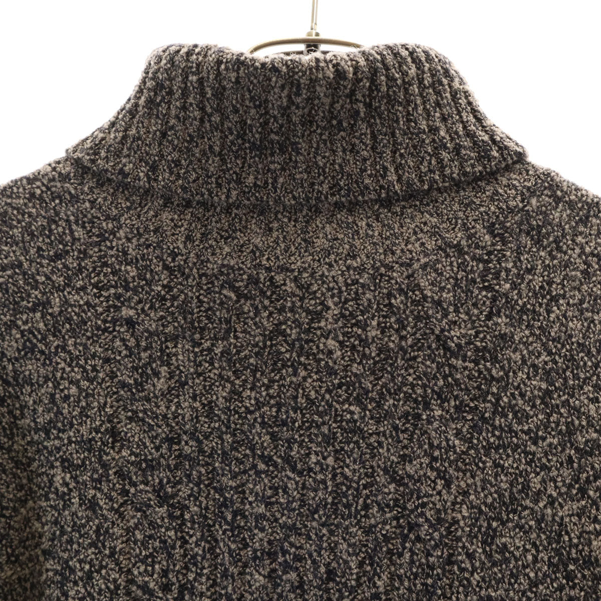 美品 J.PRESS ジェイプレス 長袖 タートルネック セーター M グレー ニット メンズ