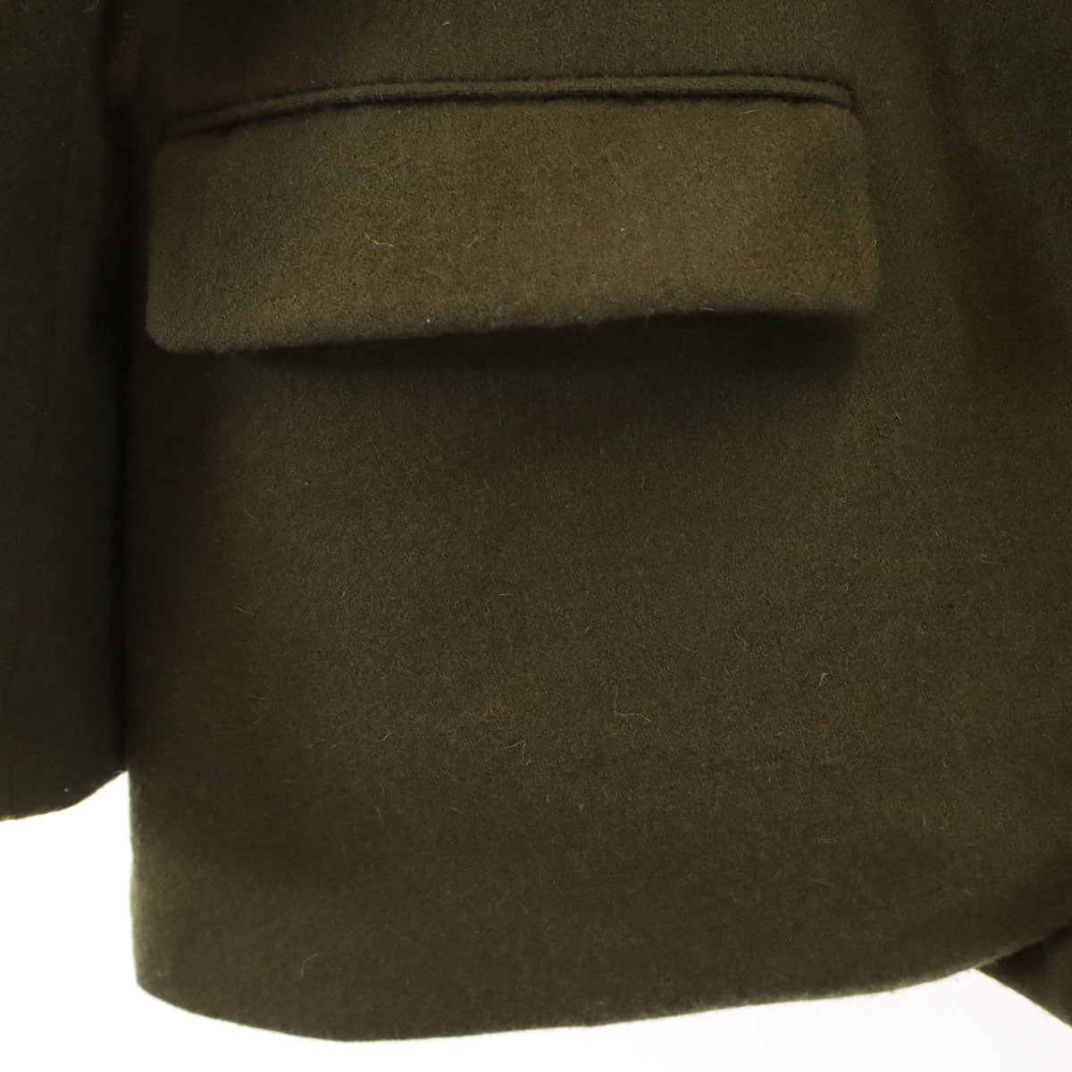 Mila Owen ミラオーウェン ノーカラージャケット 0 カーキ レディース