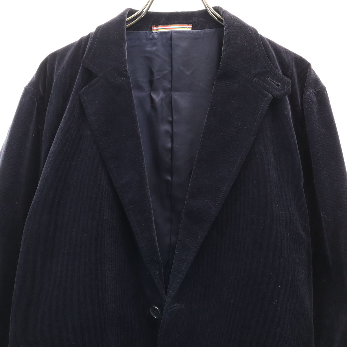 PS Paul Smith ピーエスポールスミス 日本製 コーデュロイ テーラードジャケット M2 ネイビー メンズ