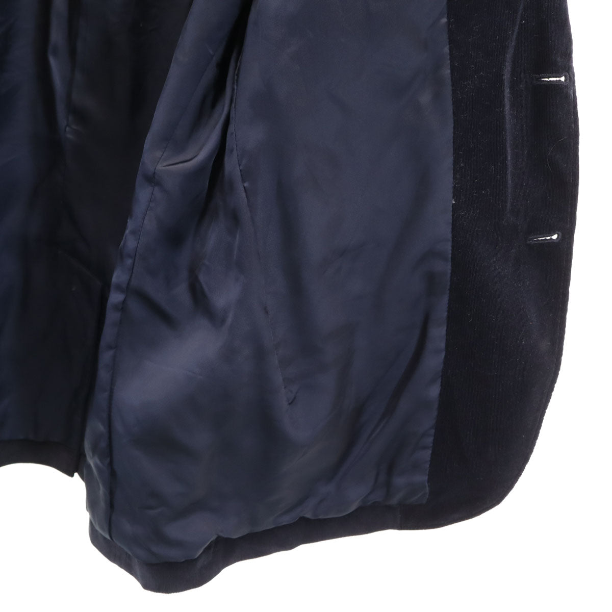 PS Paul Smith ピーエスポールスミス 日本製 コーデュロイ テーラードジャケット M2 ネイビー メンズ