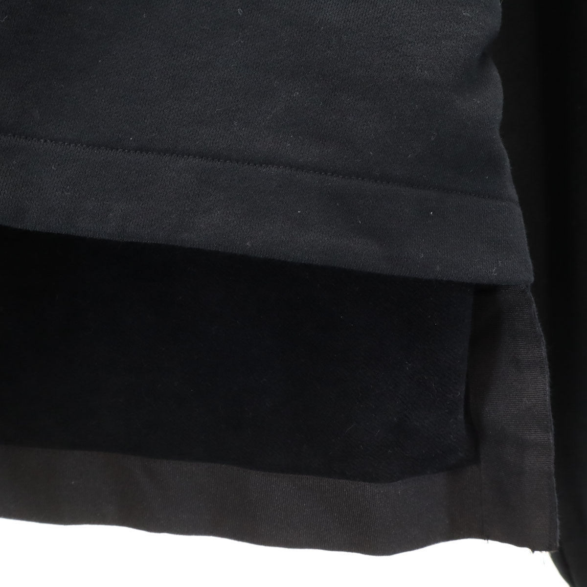 DIESEL ディーゼル 長袖 クロップド スウェットパーカー S ブラック レディース