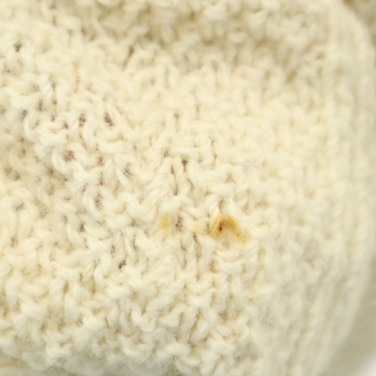 NEW ZEALAND HANDKNITS 長袖 ケーブル セーター オフホワイト ニット メンズ