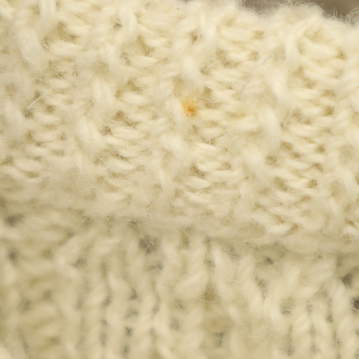 NEW ZEALAND HANDKNITS 長袖 ケーブル セーター オフホワイト ニット メンズ