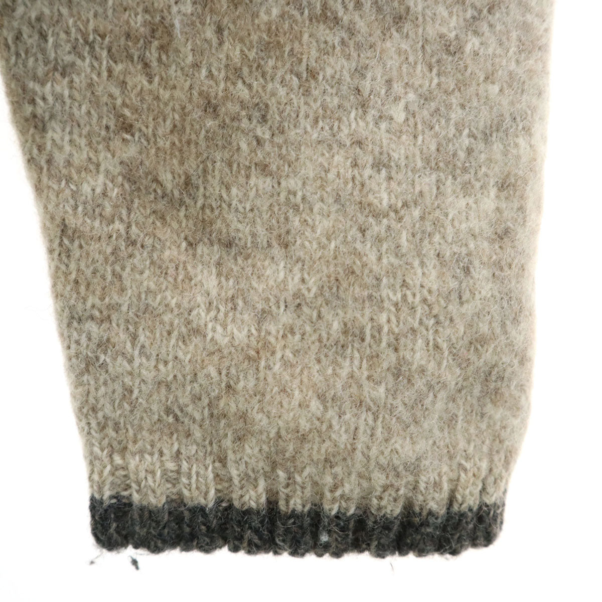 WOOLRICH ウールリッチ ウールブレンド 長袖 セーター L ベージュ系 ニット メンズ