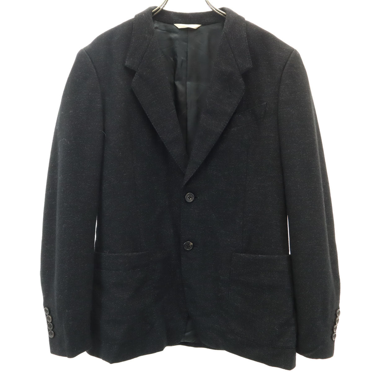 PAUL SMITH COLLECTION ポールスミスコレクション 日本製 ウールブレンド 長袖 テーラードジャケット M ブラック系 メンズ