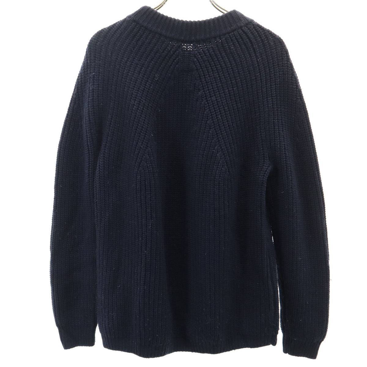 BATONER バトナー 日本製 長袖 セーター 1 ネイビー系 ニット メンズ