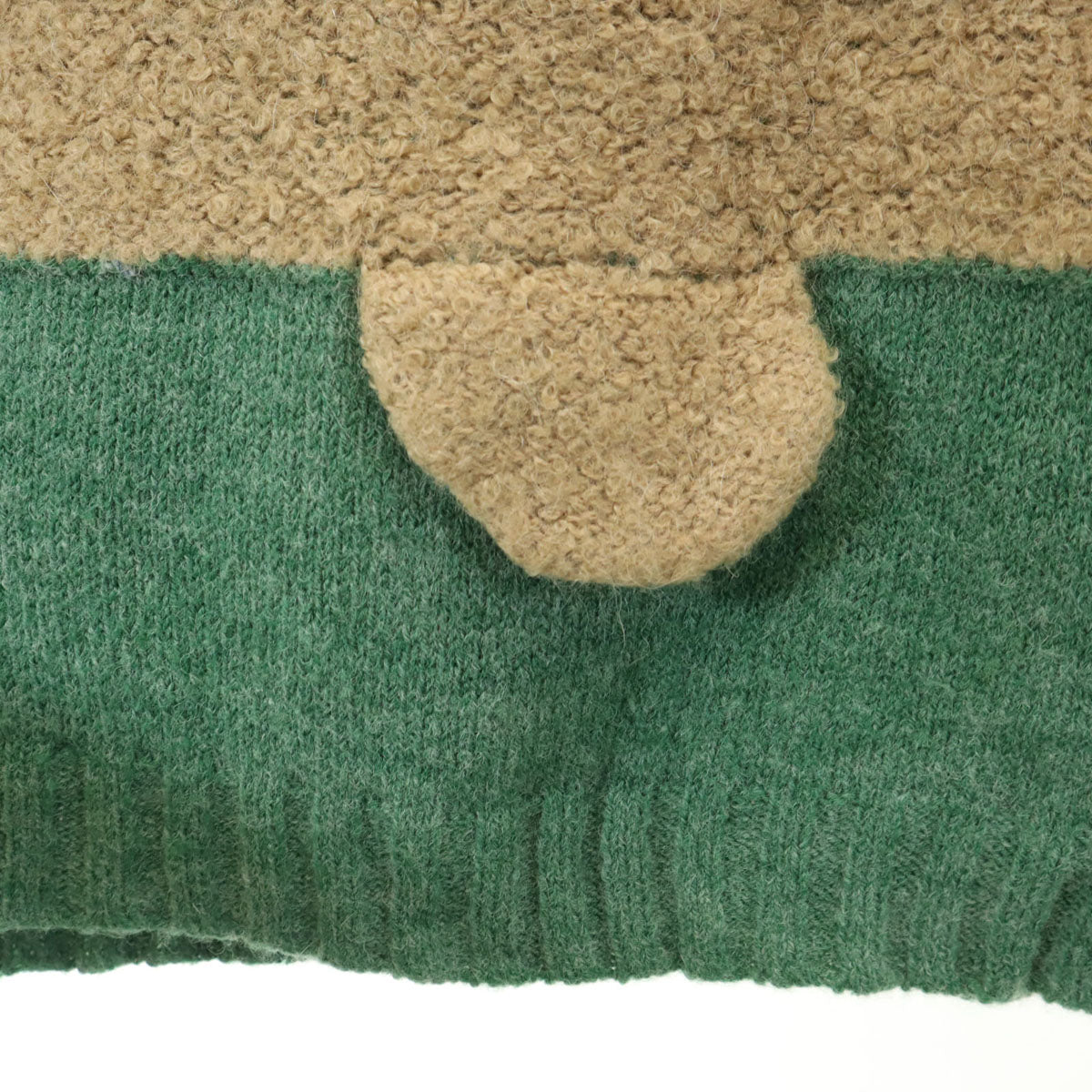 Ne-net ネネット 長袖 ニットカーディガン 2 グリーン系 メンズ