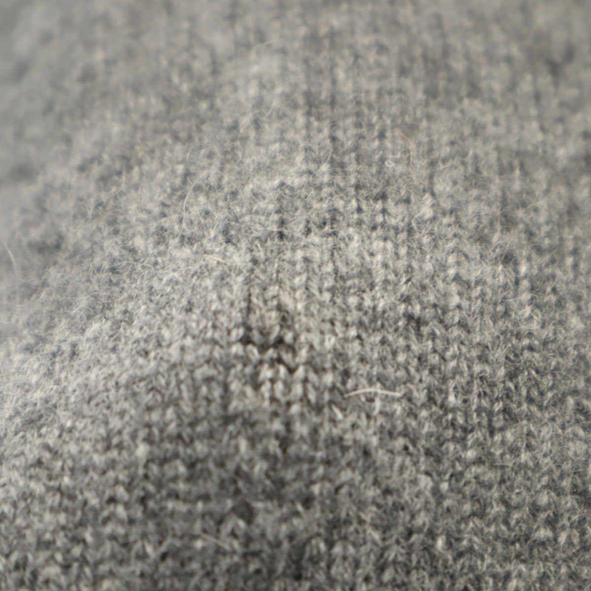 Hatton Court ハットンコート カシミヤ 長袖 Vネック セーター L グレー系 ニット メンズ