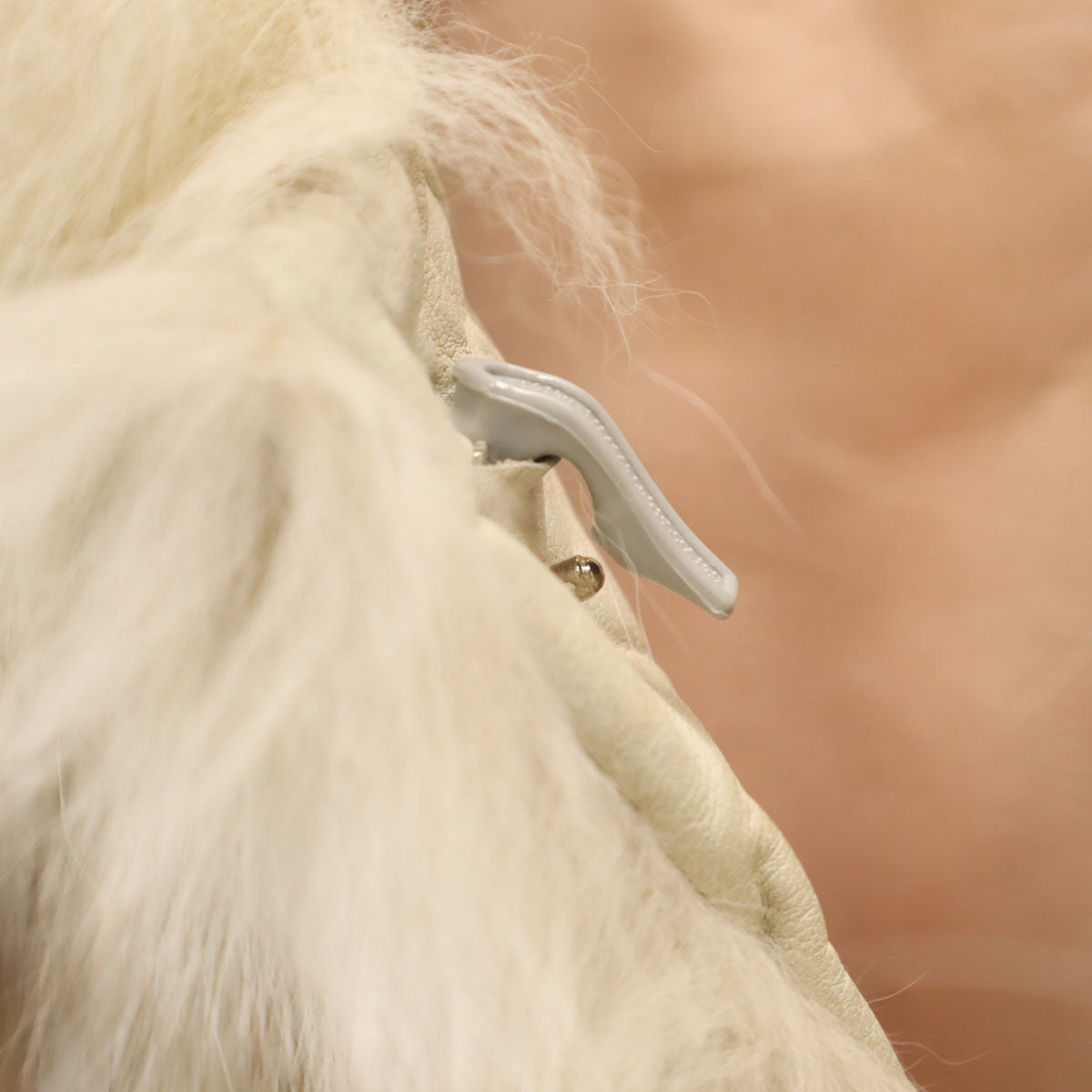 SAGA FOX サガフォックス 毛皮コート S ホワイト系 レディース