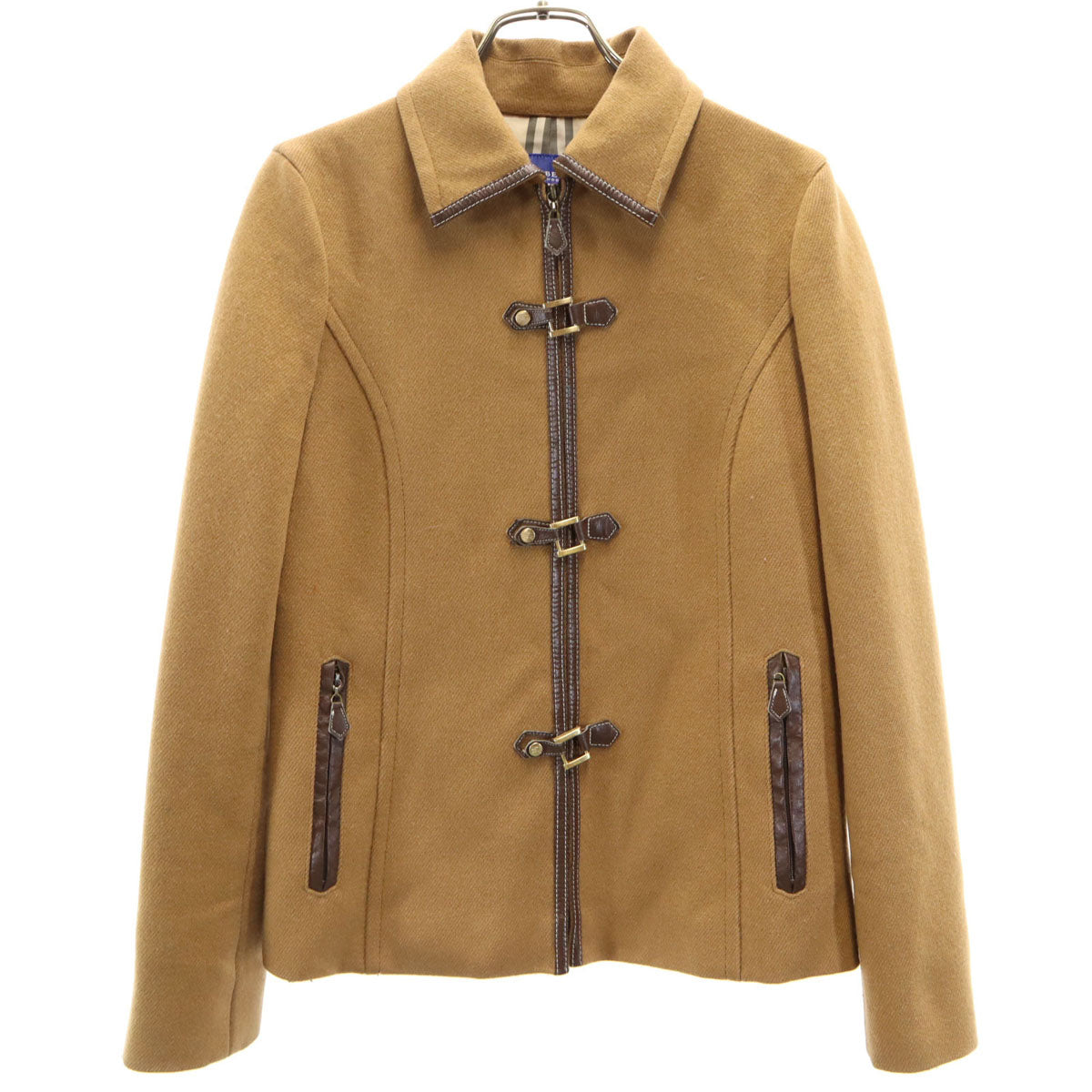 BURBERRY BLUE LABEL バーバリーブルーレーベル ジャケット 38 ベージュ系 三陽商会 レディース