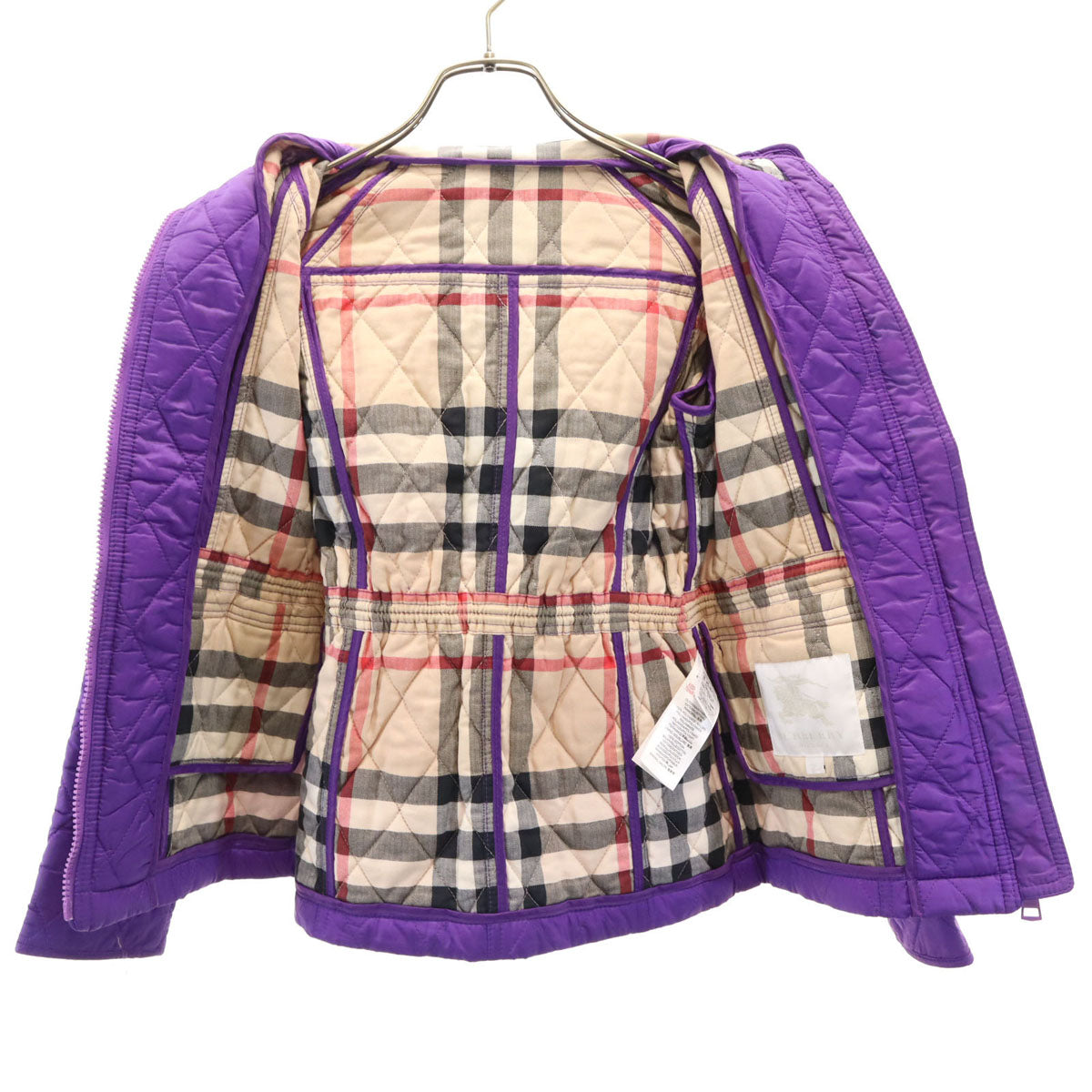 BURBERRY CHILDREN バーバリー チルドレン キルティングジャケット 10Y パープル系 三陽商会 キッズ