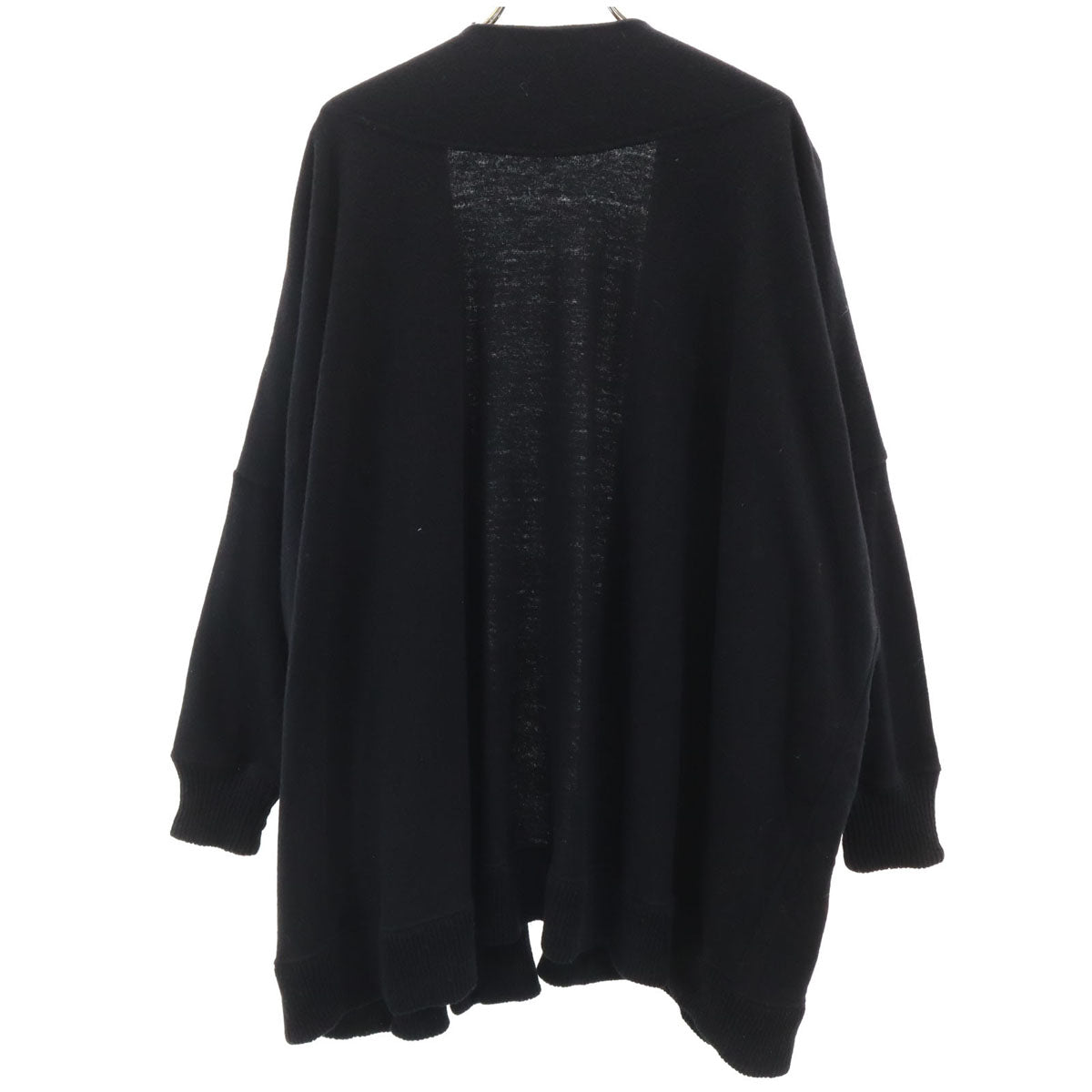 ZUCCa ズッカ 日本製 長袖 ニットカーディガン M ブラック レディース