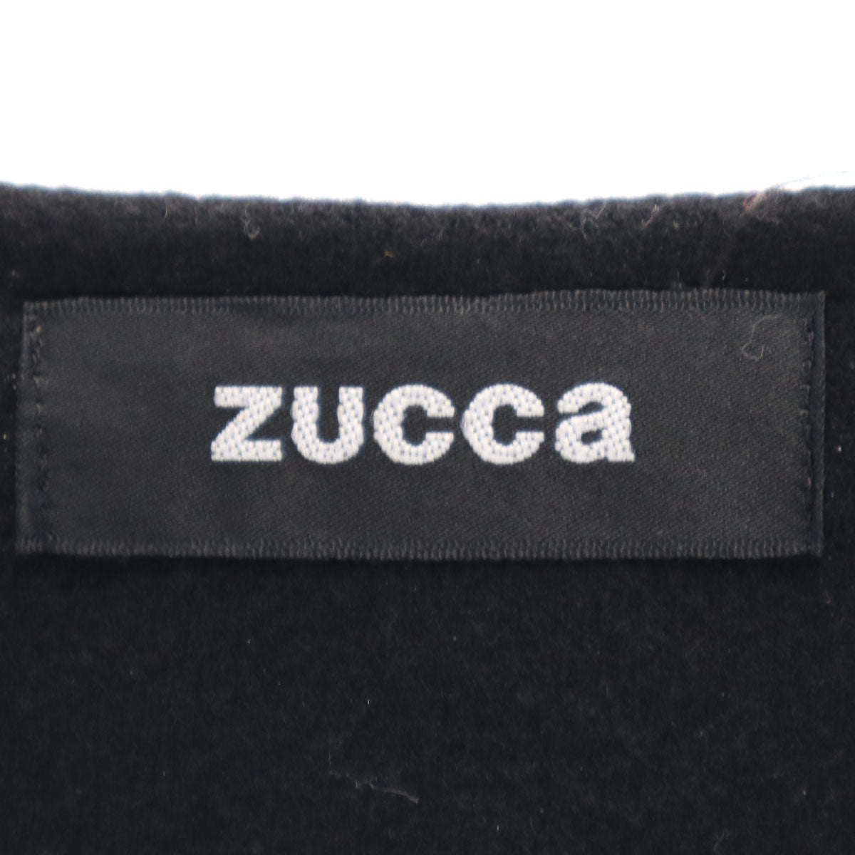 ZUCCa ズッカ 日本製 長袖 ニットカーディガン M ブラック レディース