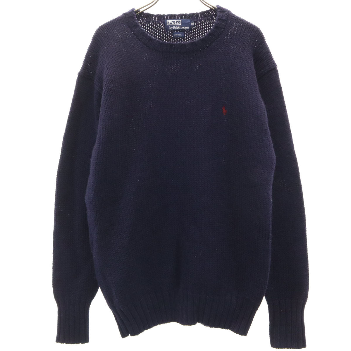 Polo by Ralph Lauren ポロバイラルフローレン 長袖 セーター M ネイビー ニット メンズ