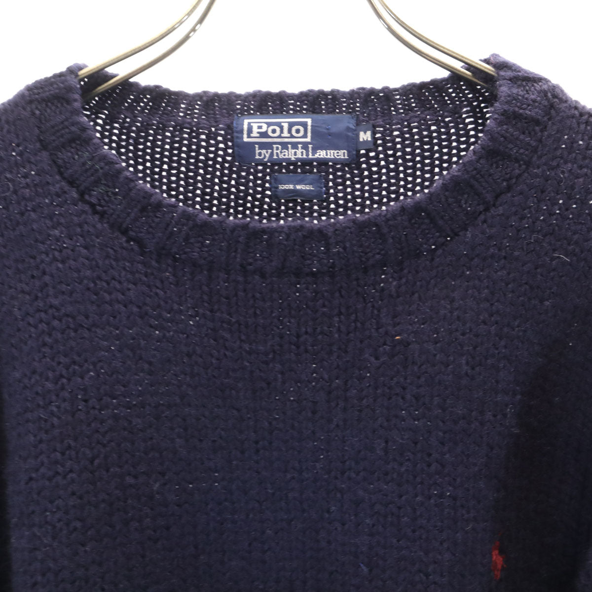 Polo by Ralph Lauren ポロバイラルフローレン 長袖 セーター M ネイビー ニット メンズ