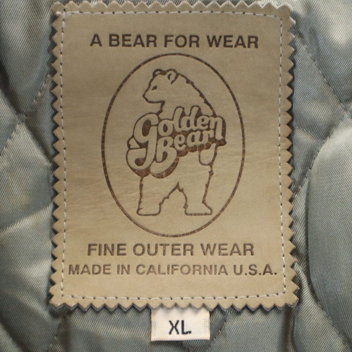 Golden Bear ゴールデンベア 90s USA製 オールド スタジャン XL ブルー ジャケット メンズ