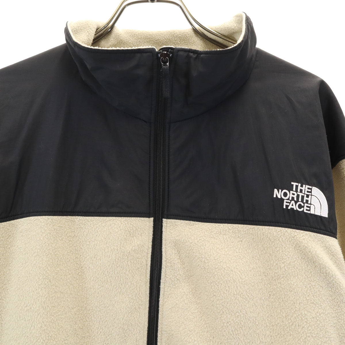 美品 THE NORTH FACE ノースフェイス マウンテンバーサ マイクロ フリースジャケット XXL ベージュ系 アウトドア NL72304 メンズ