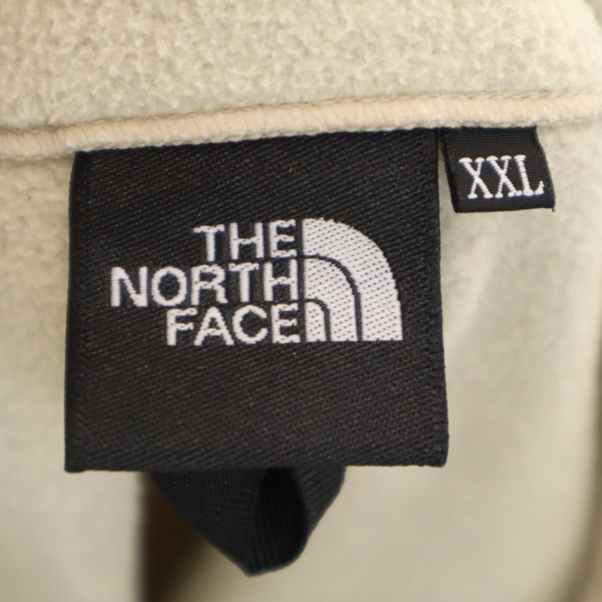 美品 THE NORTH FACE ノースフェイス マウンテンバーサ マイクロ フリースジャケット XXL ベージュ系 アウトドア NL72304 メンズ