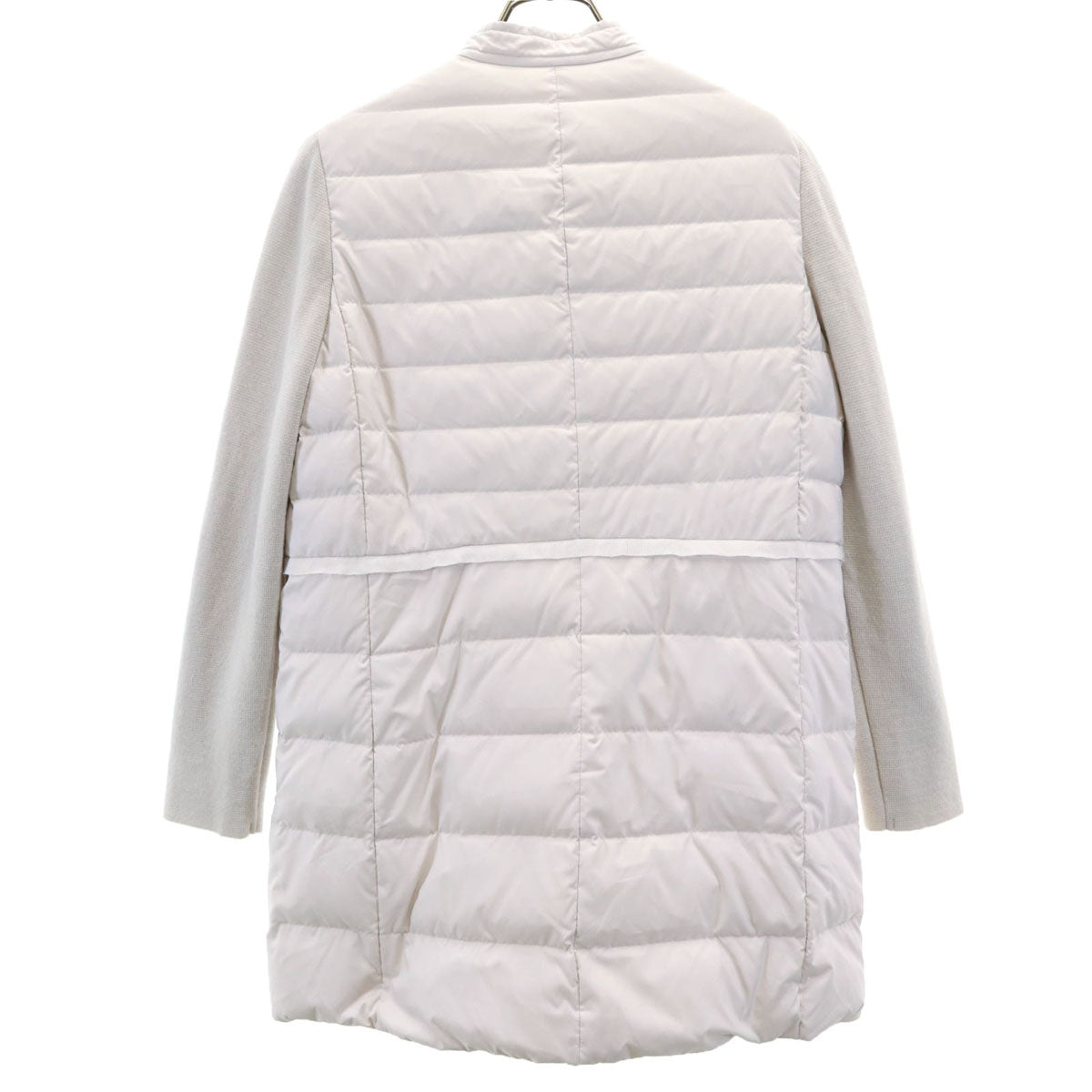 LANVIN en Bleu ランバンオンブルー ダウンジャケット 38 ホワイト系 レディース