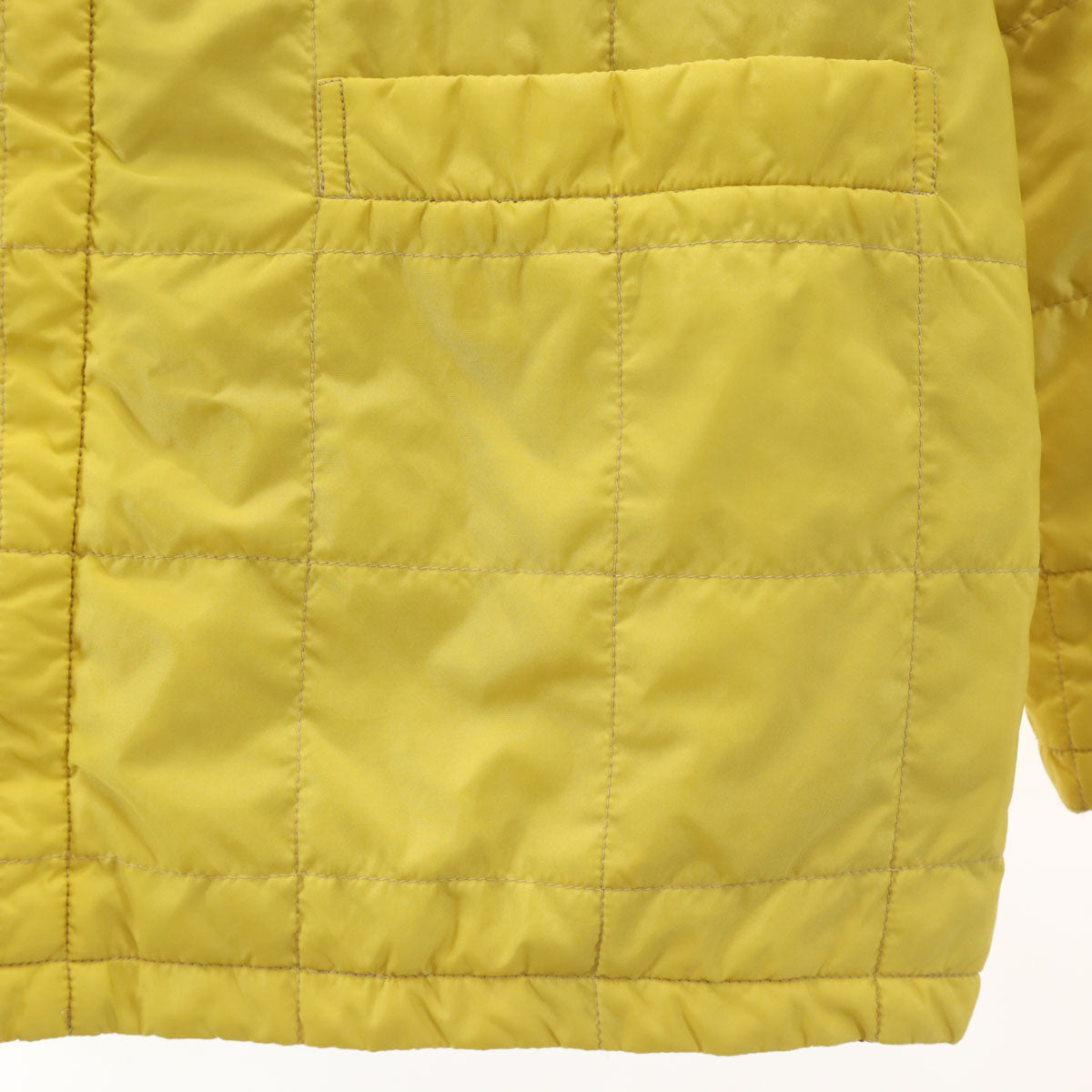 45R フォーティーファイブアール キルティングジャケット M イエロー 45rpm レディース