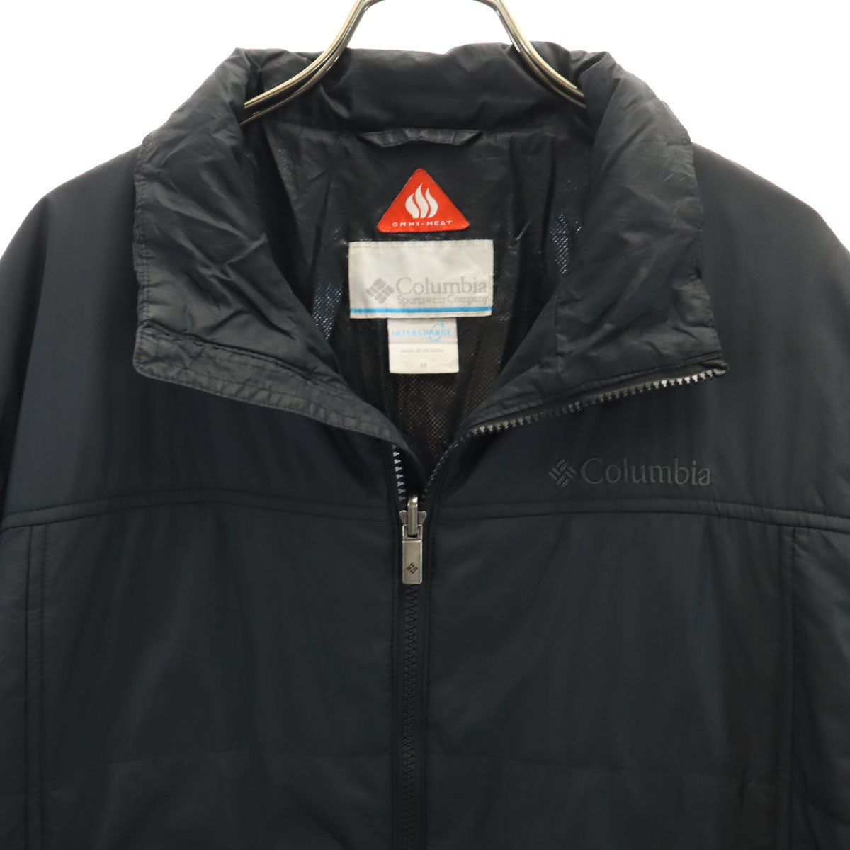 Columbia コロンビア ライナー 中綿ジャケット M ブラック OMNI-HEAT アウトドア メンズ