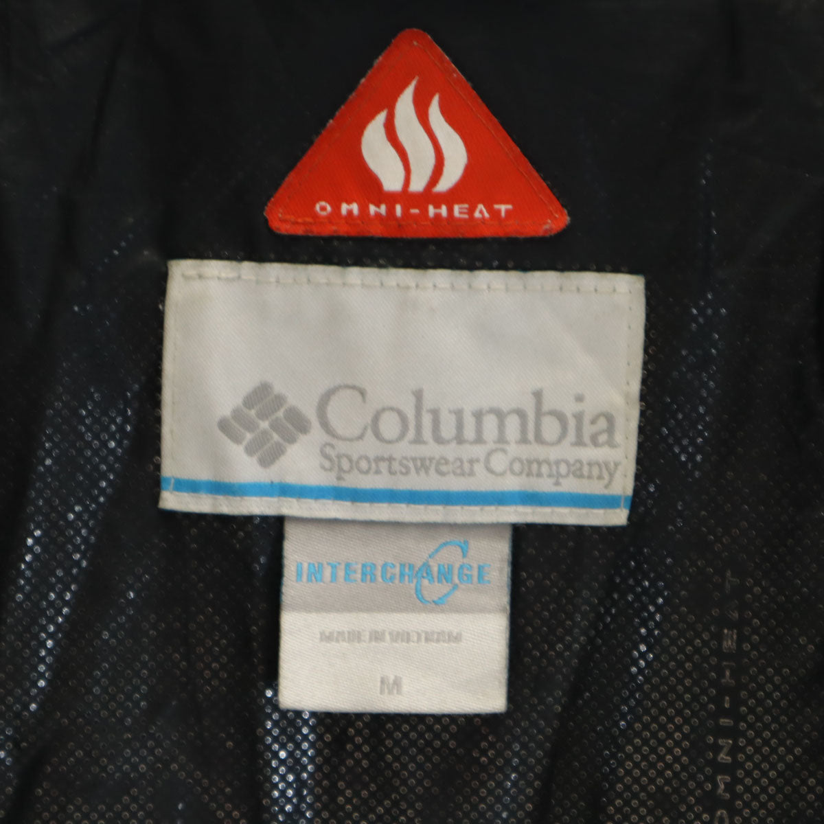 Columbia コロンビア ライナー 中綿ジャケット M ブラック OMNI-HEAT アウトドア メンズ