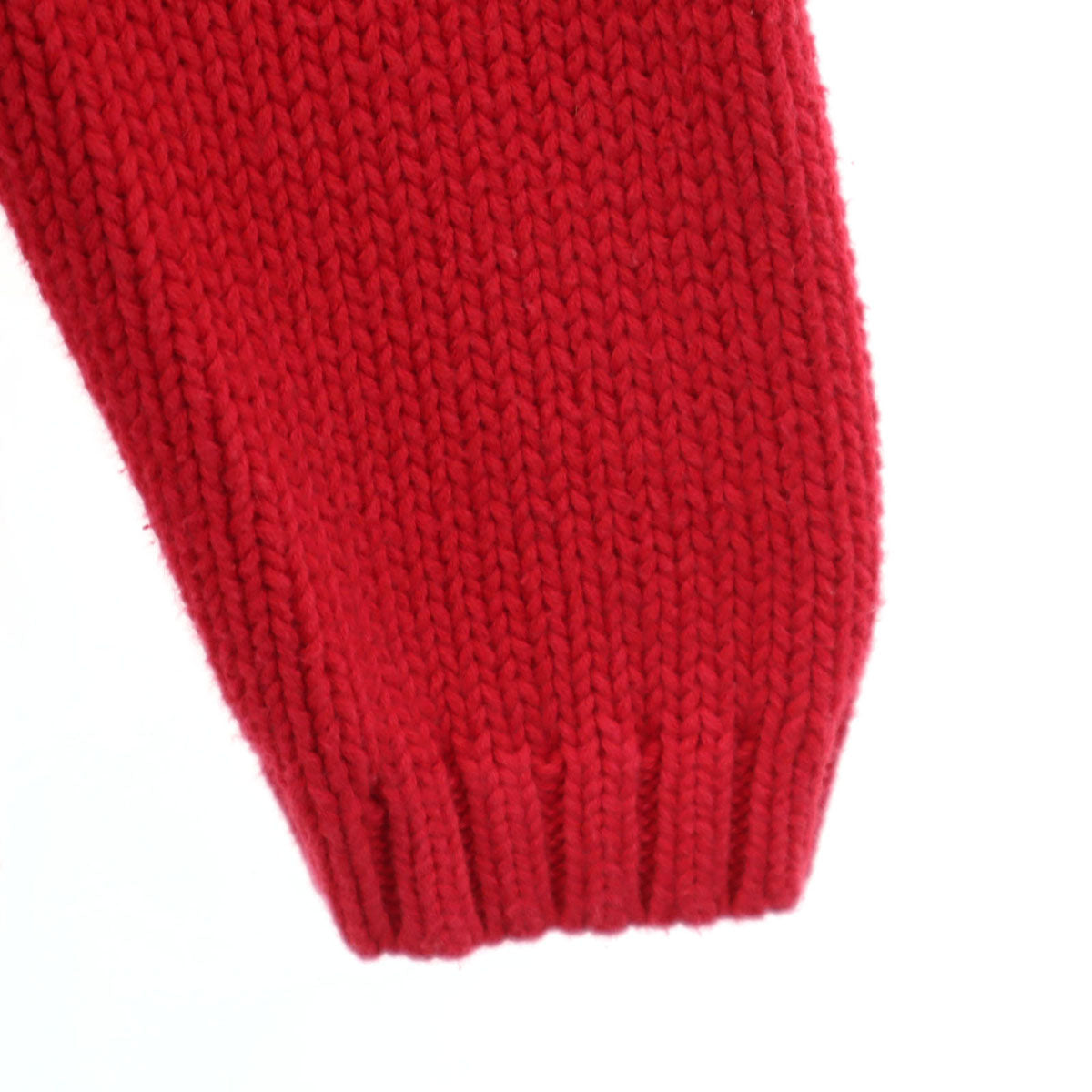 TOMMY HILFIGER トミーヒルフィガー 90s オールド Hロゴ 長袖 タートルネック セーター S レッド ニット メンズ