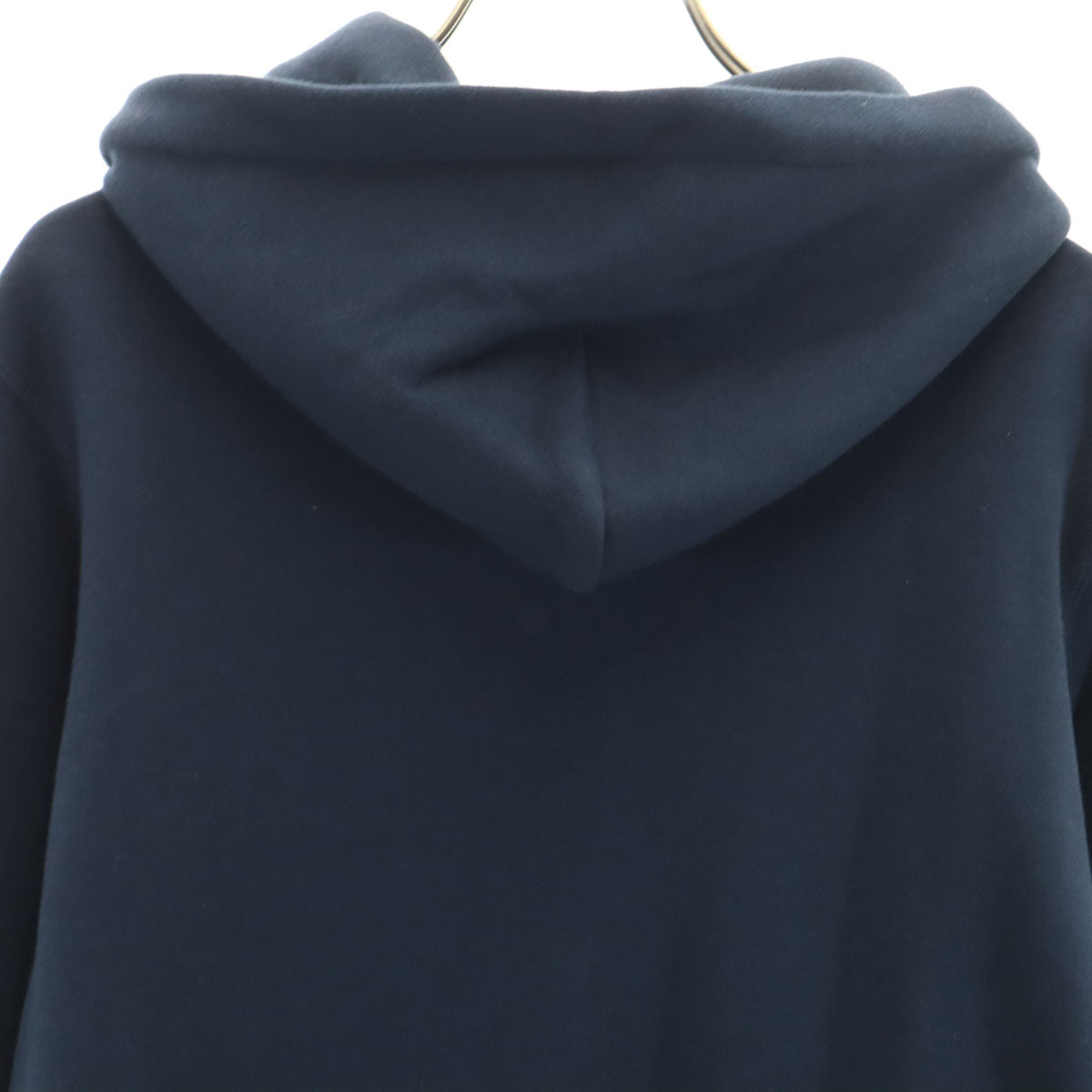 A BATHING APE アベイシングエイプ 長袖 スウェット ジップパーカー S ネイビー 裏起毛 メンズ