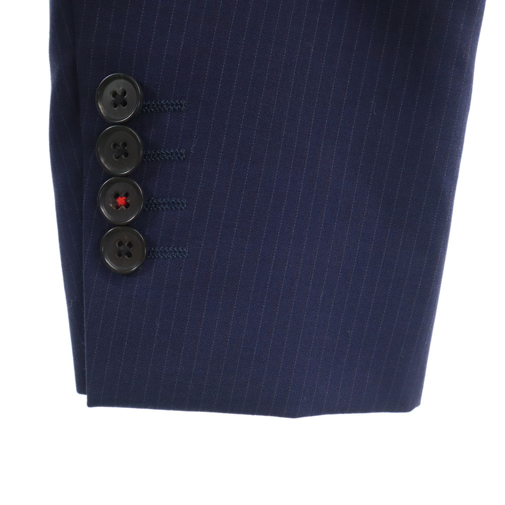 Brooks Brothers ブルックスブラザーズ ストライプ柄 テーラードジャケット 36S ネイビー メンズ